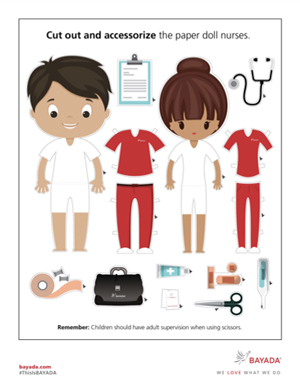 Paper Doll Nurses